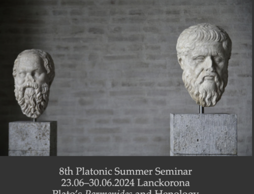 VIIIth Platonic Summer Seminar on Plato’s Parmenides (23.06–30.06.2024)