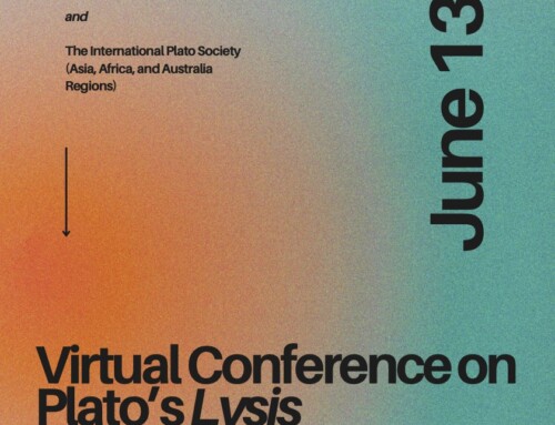 Plato’s Lysis: A Virtual Conference Jointly Sponsored by the APS and IPS-Asia, Africa, and Australia Regions